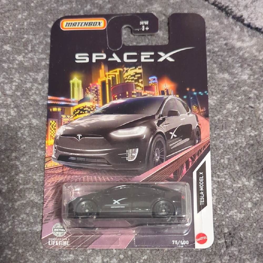 Match SpaceX Tesla Model X - Black